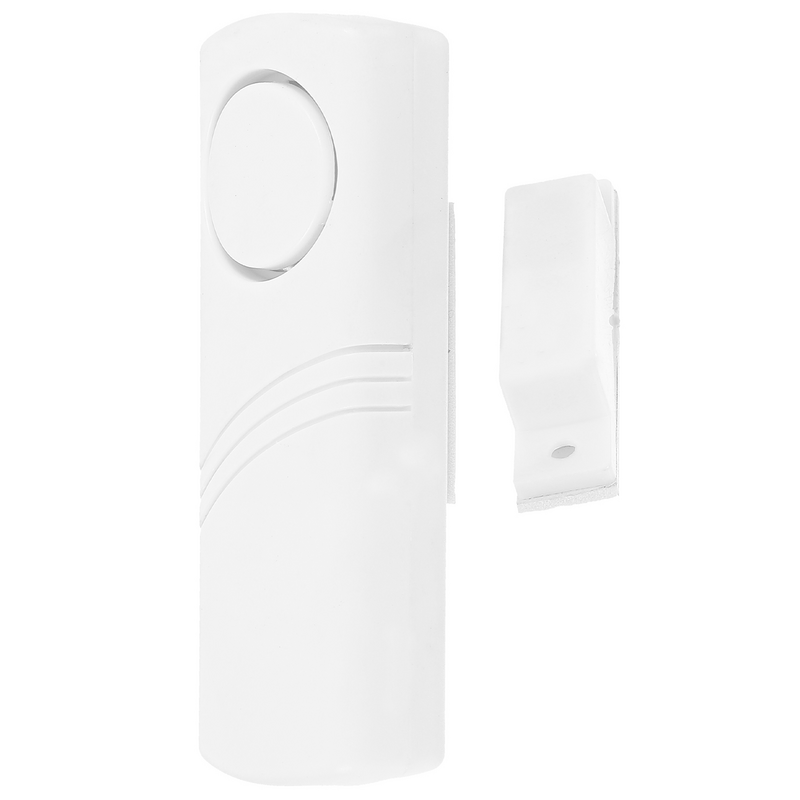 Sensor de movimiento de entrada para el hogar, sistema de alarma de alerta, timbre de ventana y puerta, Sensor de movimiento de seguridad (blanco)