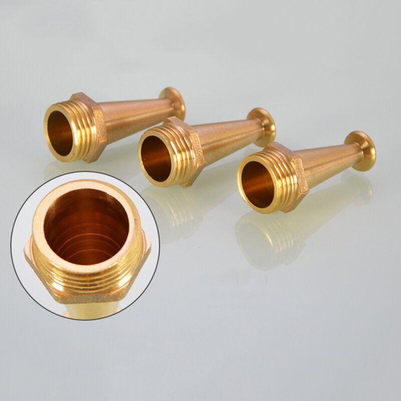Copper 1/2" BSP Male Thread for Fire Gun Head High Pressure Flushing Car Washing Watering Gun Head Copper Joint Accessories
