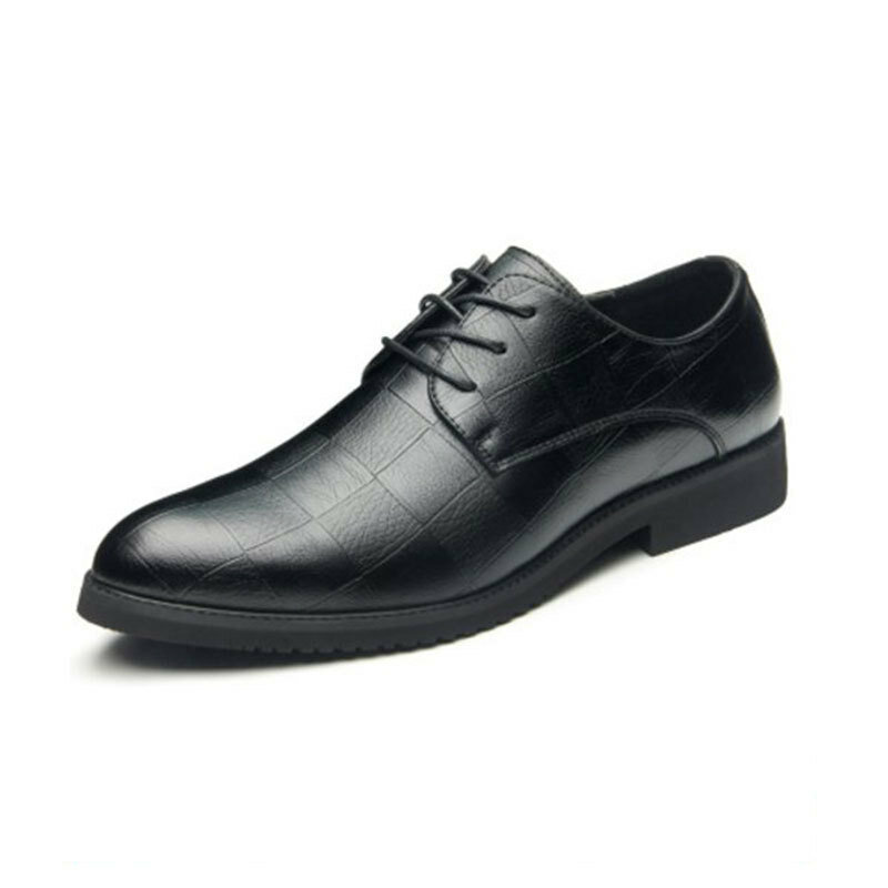 Zapatos Oxford italianos para hombre, calzado de vestir de cuero, clásico, moda de lujo, para fiesta de boda, Primavera, novedad