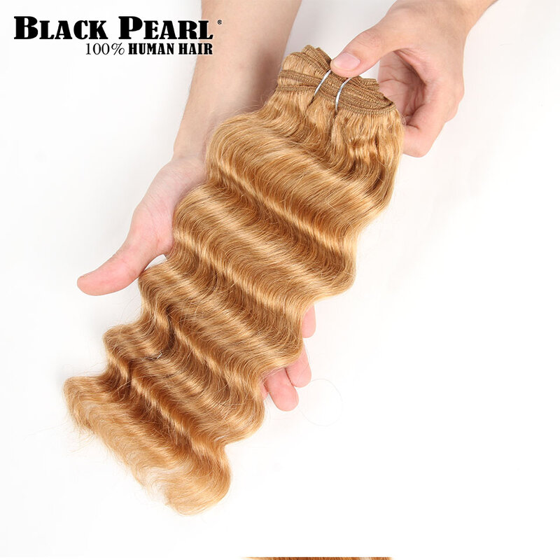 Hi-extensiones de cabello humano brasileño de onda profunda, extensiones de cabello Remy Borgoña, oferta natural, 1 pieza, solo 27 99J