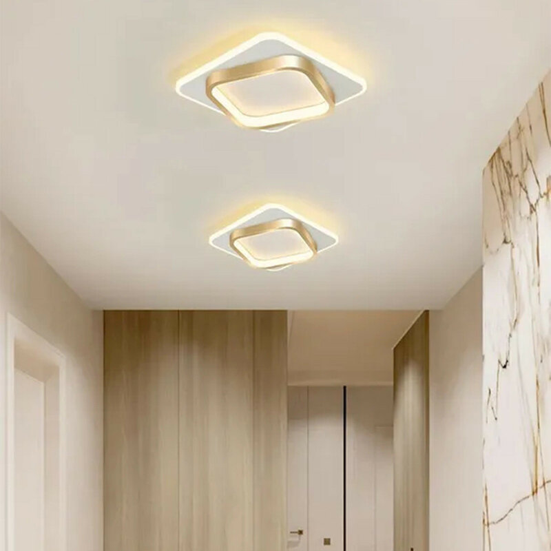 New Modern Led Ceiling Light Simple Balcony Crossing Light Home Corridor Porch Channel Ceiling Light Nordic Wind Cloakroom Light