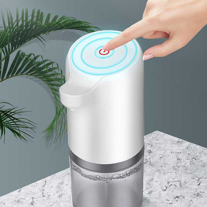 Capteur intelligent rapide, petits accessoires de désinfectant pour les mains, distributeur de savon, conteneur de Lotion, bulle de Gel Spray multicolore