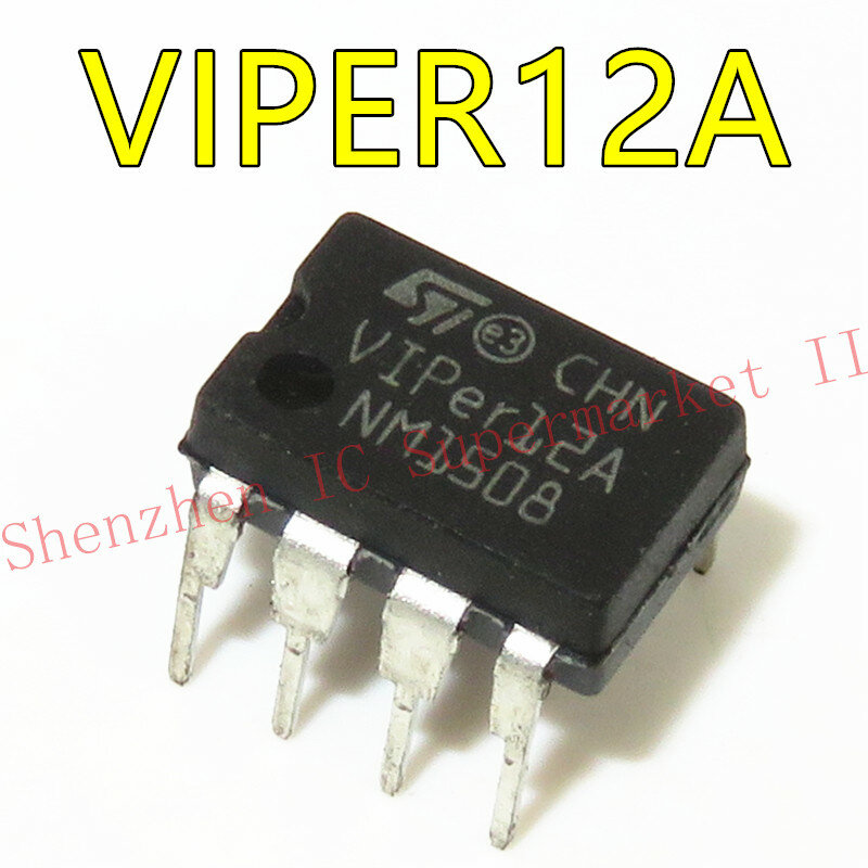 1ชิ้น/ล็อต VIPER12A DIP8 VIPER12 DIP