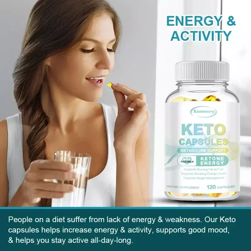 Натуральные Премиум кетоновые добавки-метаболизм, натуральные капсулы для контроля веса