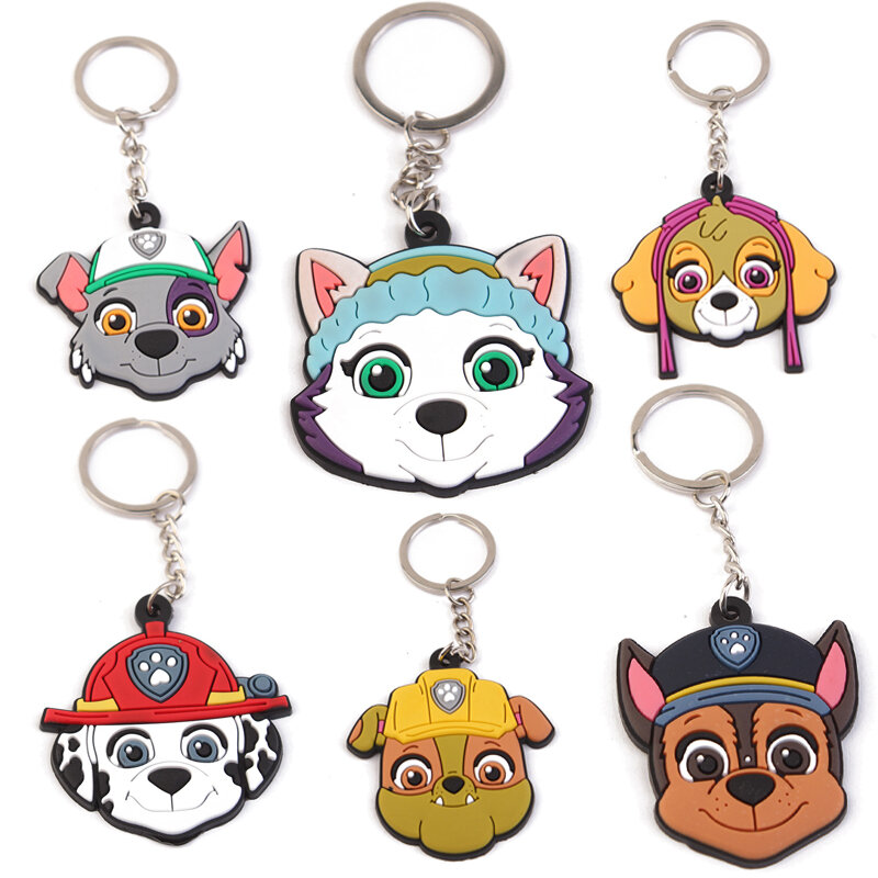 Paw Key Chain Schoolbag Pendant Decoration Key Holder Anime Decor Disney Cute Pendant Birthday Present Cartoon Key Buckle