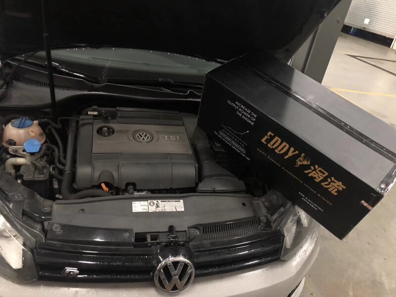 EDDYSTAR oryginalne fabryczne niską cenę wysoki przepływ zmywalny wlot zimne powietrze wielokrotnego użytku do Volkswagen R20