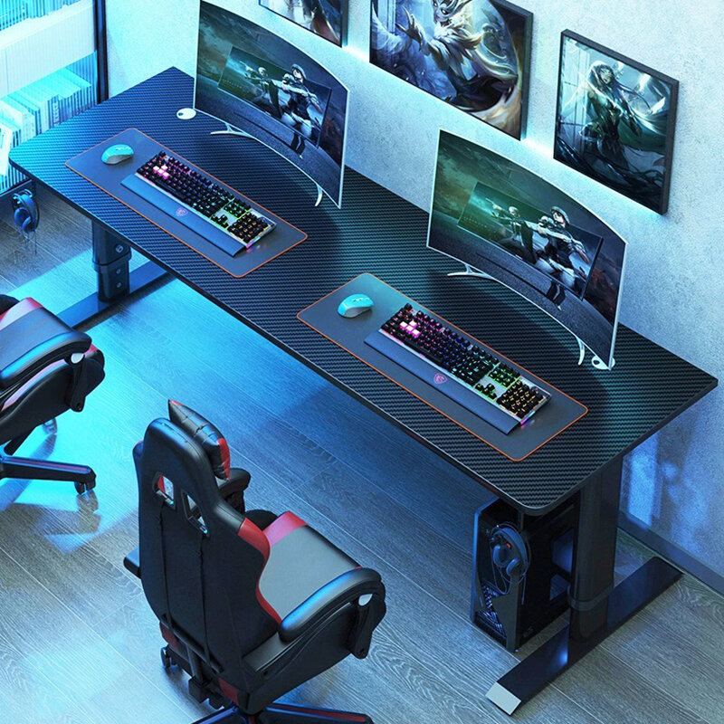 ゲーム用の高さ調節可能なコンピューターテーブル,取り外し可能なスタジオオーガナイザー,デスク,家庭用家具