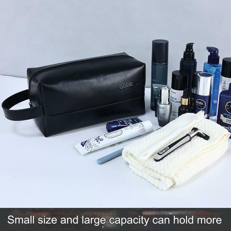 Dsign-bolsa de viaje portátil impermeable para hombre, bolso de almacenamiento de gran capacidad, sencillo, para cosméticos, novedad de 2024