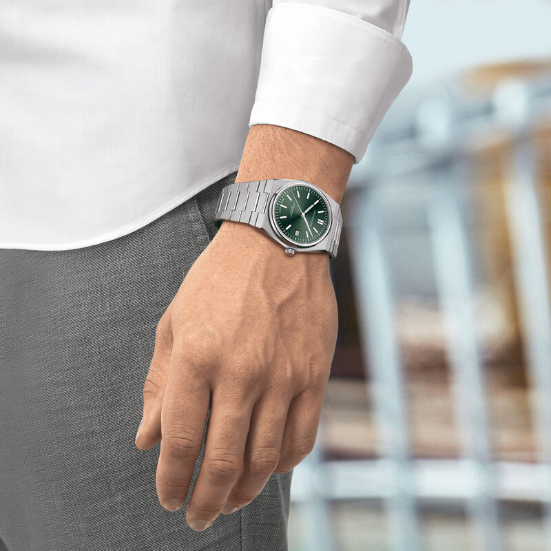 Specht & Sohne jam tangan kuarsa klasik pria, arloji Stainless Steel safir tahan air 2024 M untuk pria