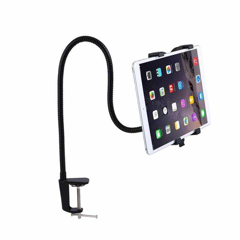 360 Lazy Bed Desk Stand Holder Mount For iPad 2 3 4 Air Mini Tablet Universal Long Arm Lazy Mobile Phone Clip Bracket