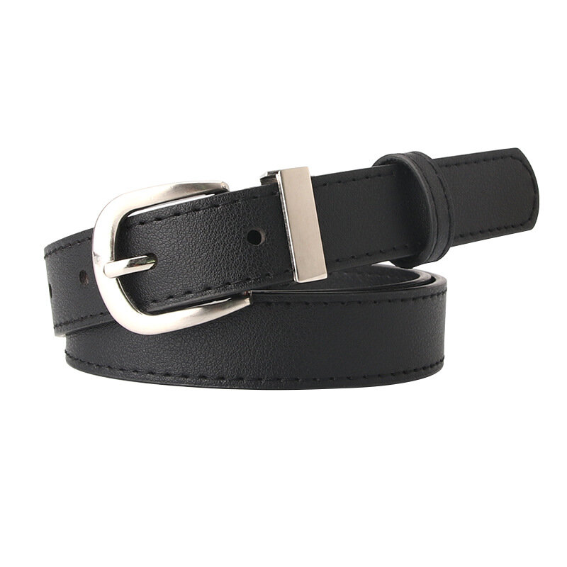 Cinturón decorativo Simple y versátil para mujer, cinturón para pantalones de moda, accesorios de ropa, cinturones femeninos, nuevo