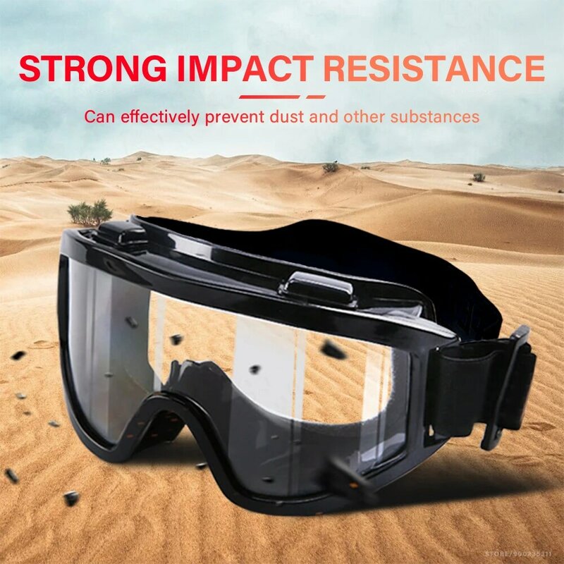 Dust-proof Eyeglasses Motorcycle Goggles Glasses Men Women Eye Protect Off-road Cycling Safety Anti Dust Glasses Protection