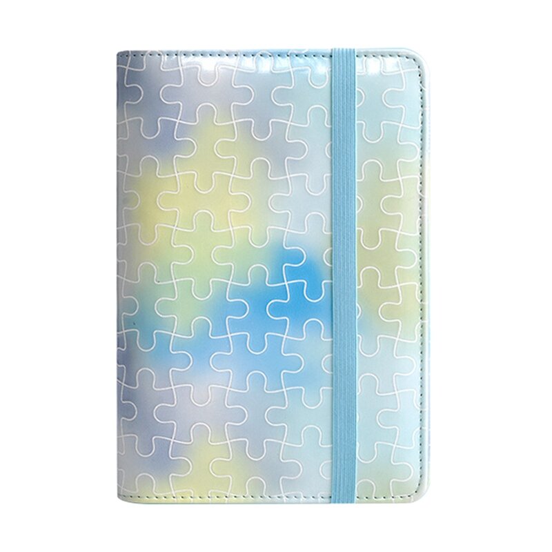 A6 6 Ring Budget Binder, Notebook Binder Cover , Loose Leaf Personal Planner Binder With Magnetic Buckle Closure