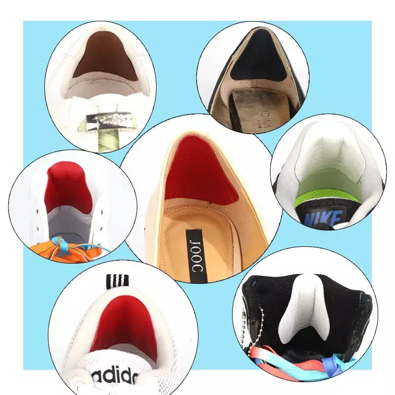 6Pcs Sports Shoes Patches Insoles Sneakers Men Heel Repair Subsidy Women for Anti-Wear Shoes Heels Sticker Foot Care Pad Inserts