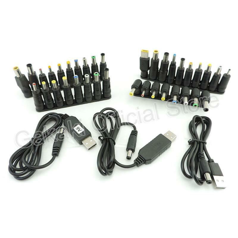 Cable convertidor de módulo de aumento de potencia USB, enchufe de 8,6x12,6mm a Adaptador de puntas macho de 8 10 CC, 5V a 9V, 2,1 V, 12V, 5,5 V