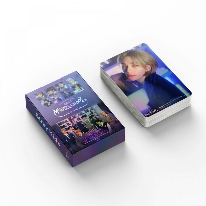 XIURAN 55Pcs/Box Stray Kids Magic School Mini Album Photocard KPOP Lomo Card (READY STOCK)