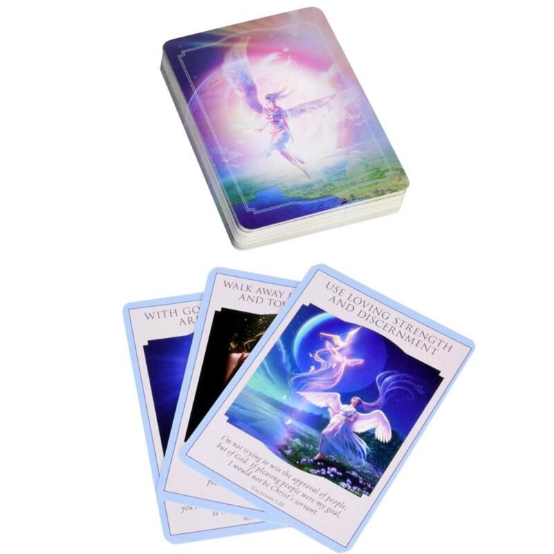 Oracle cartões com amor e luz orientação, conjunto de 44 peças