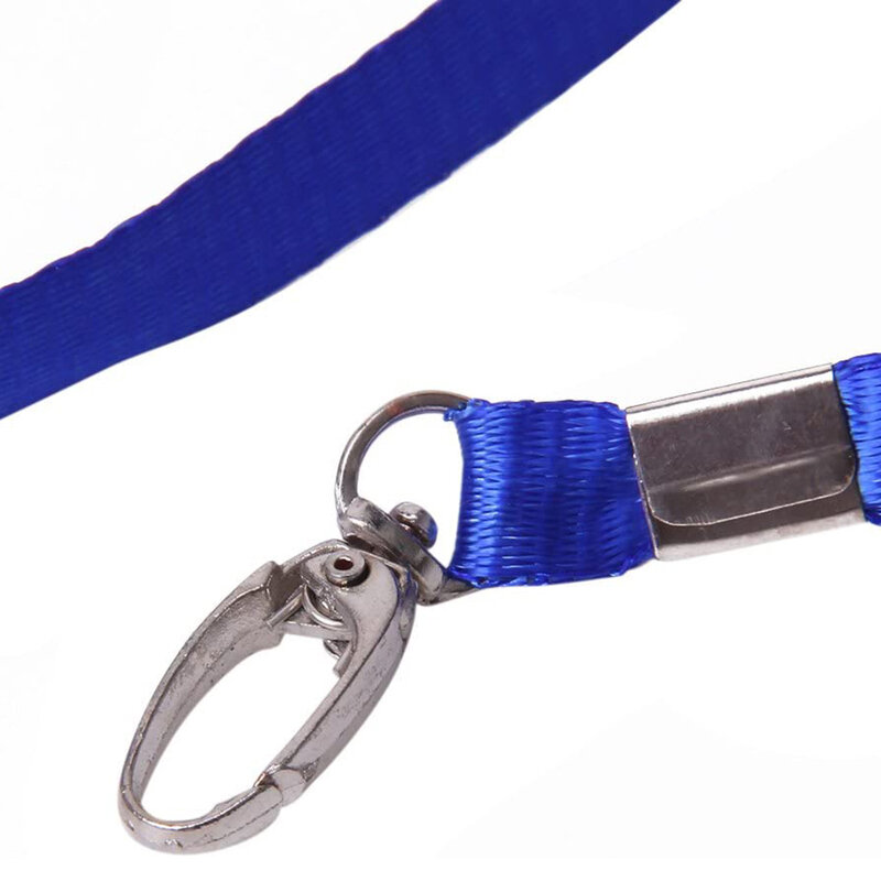 Cordino di sicurezza con corda da appendere al collo da 10 pezzi per nome Tag porta Badge per carta d'identità materiale scolastico per ufficio
