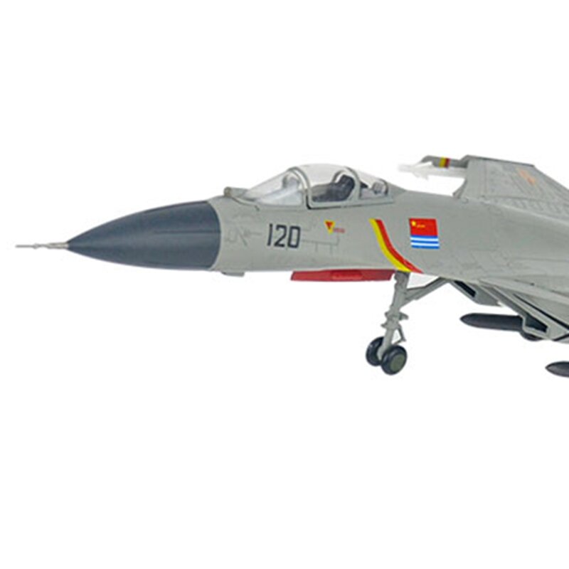 J-15 الصيني العسكرية القتالية سبيكة طائرة مقاتلة والبلاستيك نموذج ، ديكاست ، لعبة هدية جمع ، عرض محاكاة ، 1:72 مقياس