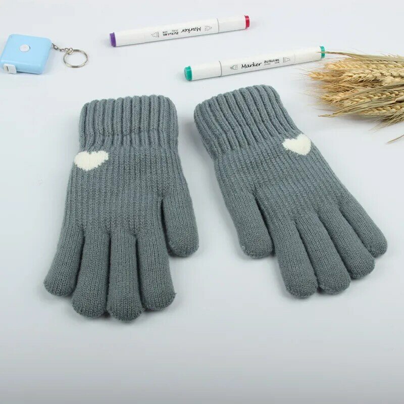 Модные женские перчатки, зимние вафельные утепленные плюшевые перчатки для сенсорного экрана, женские уличные теплые перчатки для вождения и велоспорта, новинка 2023