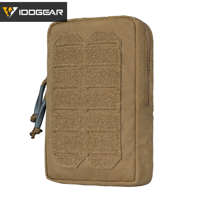 Tactical Pouch Molle Vertical Utility Pouch Laser Cutting Plate Carrier Sundry Bag Tool Kit Military Gear