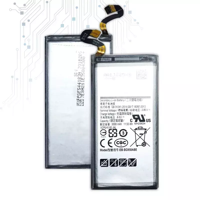 Nouveau Remplacement de la batterie EB-BG950ABE pour Samsung Galaxy S8 S 8 SM-G9508 G9508 G9500 G950U G950F 3000mAh Batterie + Outils