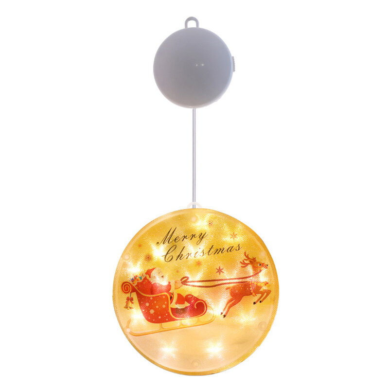 LED Christmas Lantern Hanging Up String Fairy Light Strip Lamp Xmas Party Home Decor