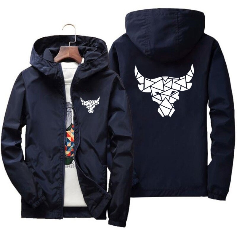 HH Sunscreen New Men's Bomber Zipper Jacket Male Casual Streetwear Hip Hop Slim Fit Pilot Coat Men Clothing Plus Size 7XL