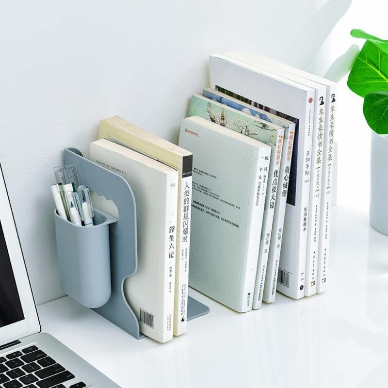 Desktop File Rack Bookshelf Office Supplies Bookshelf Simple Table Student School Desktop Storage Rack Desk Organizador