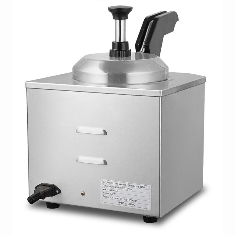 Máquina de preservación de calor para salsa de Chocolate, calentador de mermelada, temperatura constante, 3l, FY-Q7-A, 220V/220W