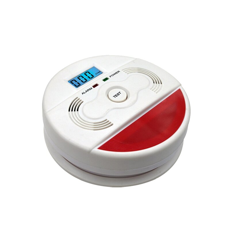 Detector de alarme CO Monóxido de carbono para cozinha, Envenenamento Smoke Gás Sensor, Segurança Home