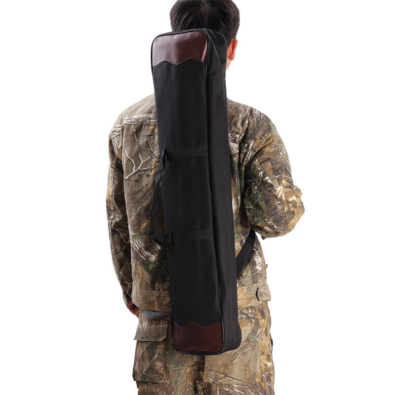 Bolsa de arco recurvo para arquería, soporte de mano impermeable, estuche de transporte para caza, accesorios para MANGO de flecha, 1 unidad