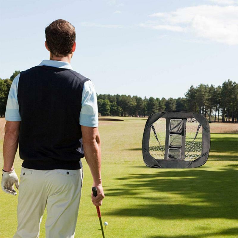 Golf Practice Net Folding Golf Net Training Aids Foldable Golf Training Net For Efficient Practice Golf Training Equipment