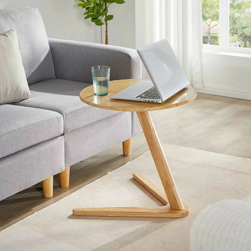 House Faction Solid Wood Edge A Few Sofa Side Table Living Room Small Table Corner Small Household Simple Bedside Table Can Move