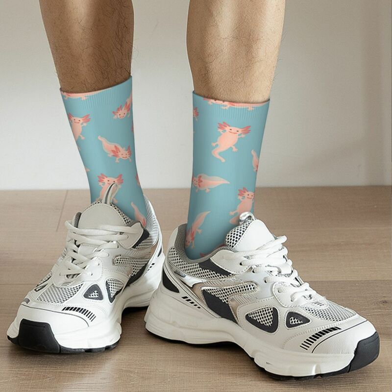 Axolotl носки Harajuku супер мягкие чулки всесезонные длинные носки аксессуары для мужчин и женщин Подарки