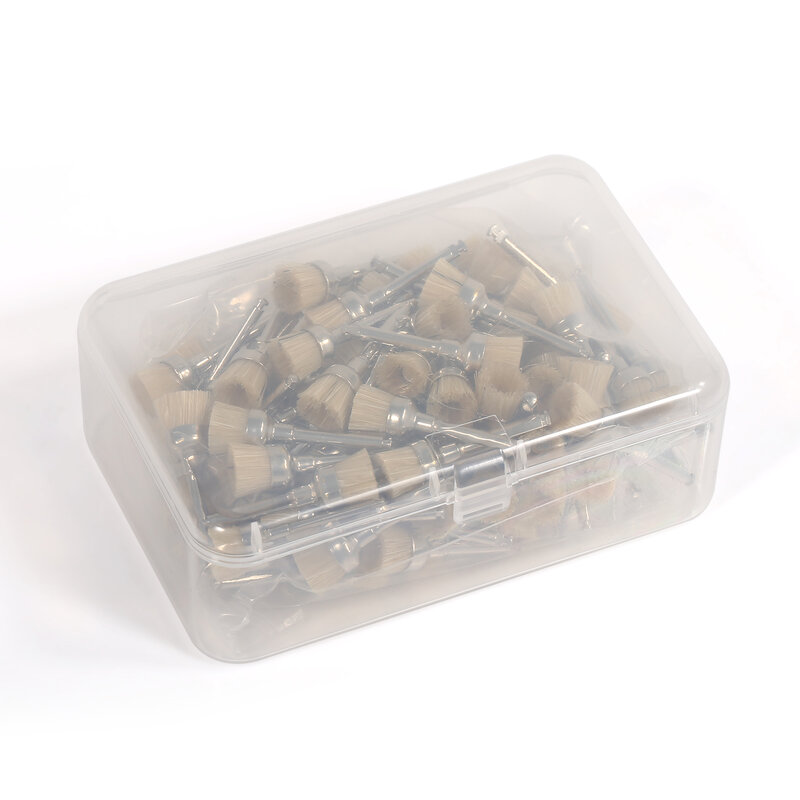 Boccole di lucidatura monouso 100 pz/scatola den tal di alta qualità per la rimozione e la lucidatura delle macchie