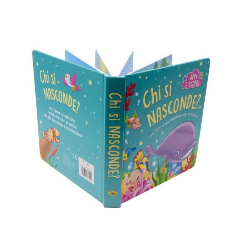 Livre d'apprentissage en carton pour enfants, conception personnalisée, fabricant personnalisé, impression pour enfants