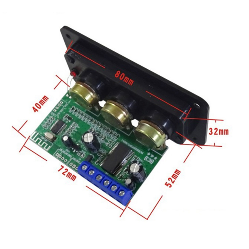 2x Bluetooth 5,0 Verstärker Power Audio Board 30W Mono Stage Leistungs verstärker Board, U Disk Decoder, mit USB Line