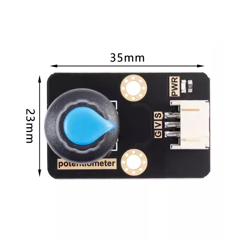 Potentiometer potentiometer acquisition module analog output with knob PH2.0-3pin interface