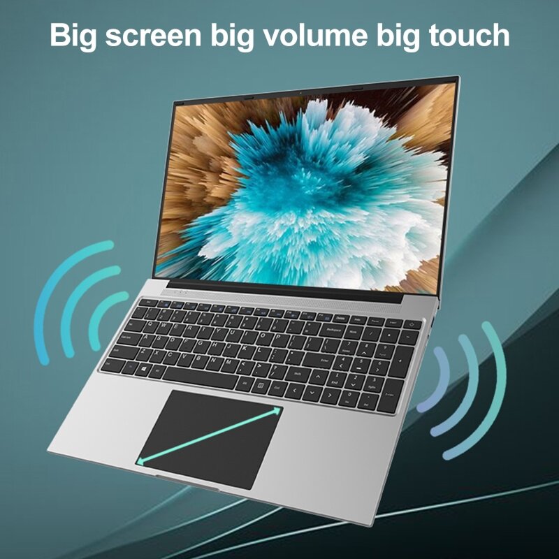 Jumper Ezbook S5 Max Laptop Intel Jasper Lake N5095 Quad Core 16Gb Ram 512Gb Rom Windows 11 16 "1920X1080 2Xusb V3.0 Notebook