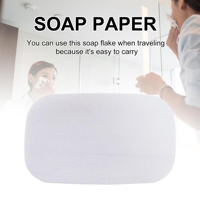 10 Pack pachnący plasterek wygodny prosty w użyciu papierowy plasterek mydła rozpuszczalny bezpieczny papierowy plasterek mydła