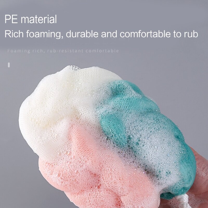 Back RUB Long Handle แปรงอาบน้ำ Exfoliating Gentle Foam Fit สำหรับขัดด้านหลัง Drop Shipping