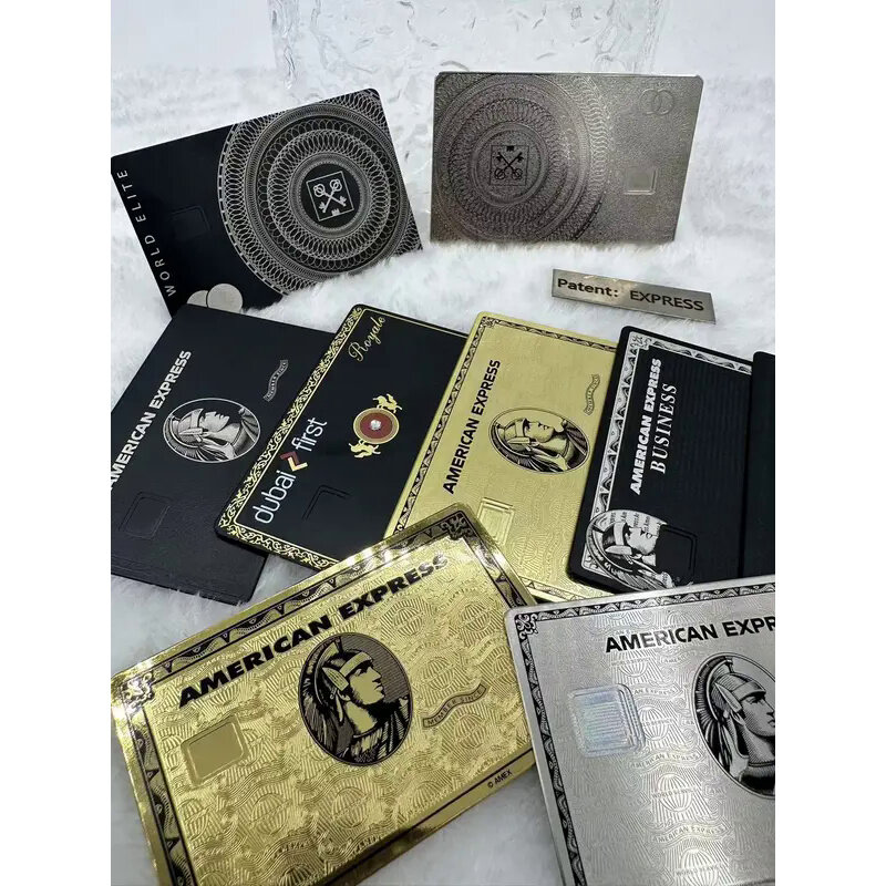 custom.Custom [world class black and card] Centurion card American Card, custom chip B card, card