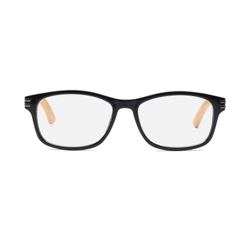 Очки для чтения в стиле досуга с бамбуковыми дужками и прямоугольной оправой ручной работы, модные круглые прогрессивные многофокальные очки для чтения от + 0,75 до + 6