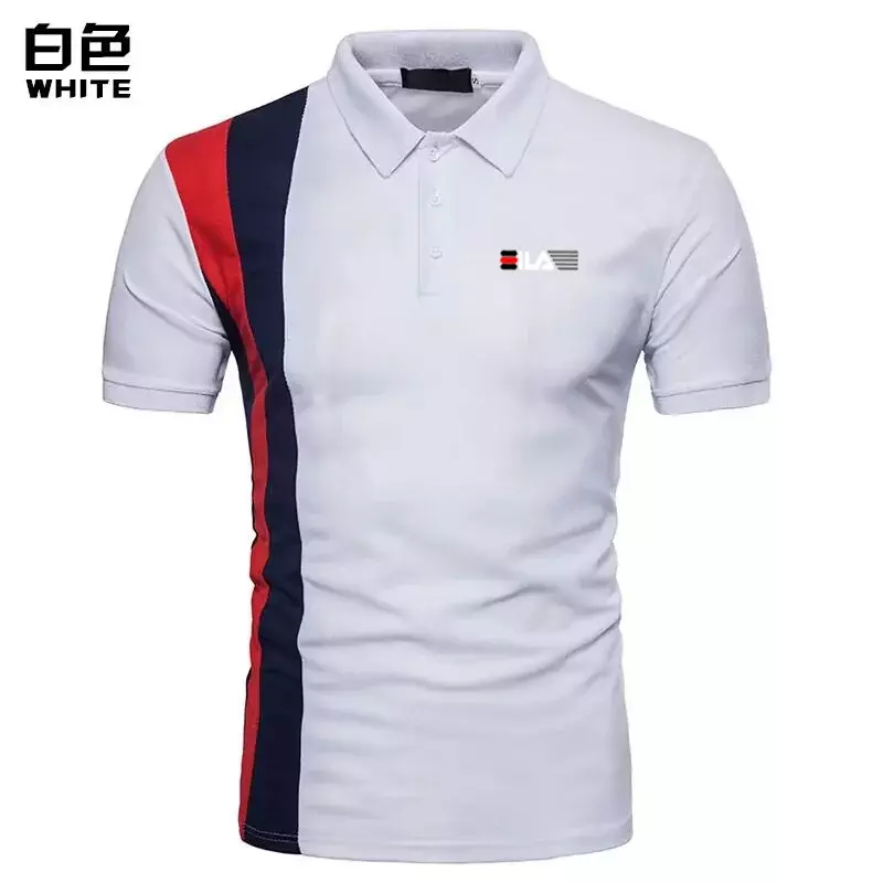 Polo de Golf para hombre, camiseta informal de manga corta, ajustada, ropa deportiva para correr, Verano