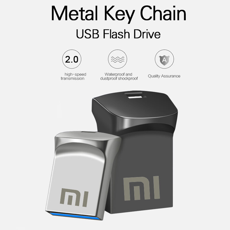 Xiaomi Mini 2TB 3,0 Super Metal USB-Flash-Laufwerk 1TB USB-Stick Hochgeschwindigkeits-Memory-Stick 512GB u Disk Pen drive 3,0 Memoria USB