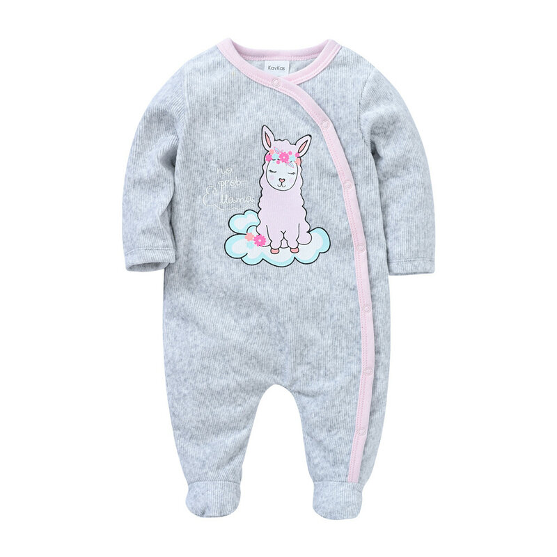 2023 Winter Baby Boy Clothes Cartoon Design Long Sleeve Newborn Girl Rompers Velvet Full Overalls Toddler Costume