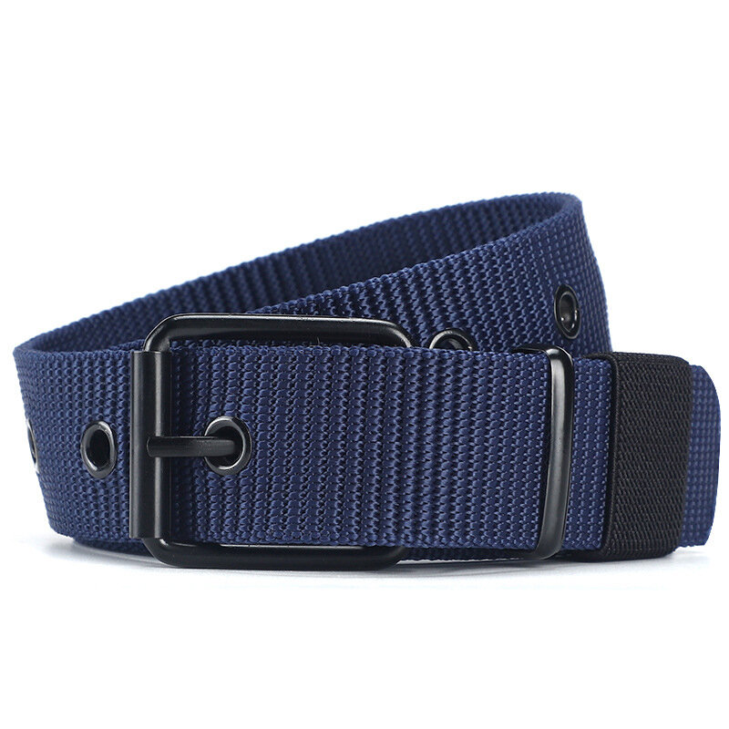 Men Belts Canvas Nylon Webbing Tactical Belt Fashion Casual Designer Unisex Belts High Quality Sports Strap