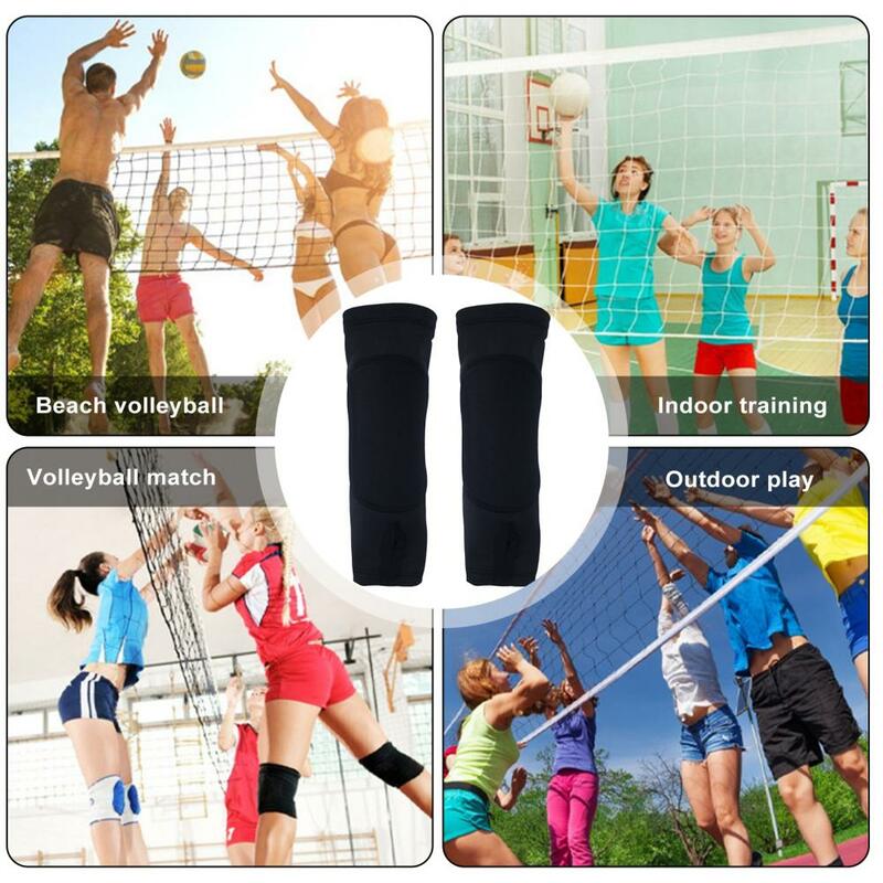 Breathable Arm Sleeves Soft Breathable Volleyball Arm Sleeves with Thumb Hole for Sweat Absorption Hand Protector for Enhanced