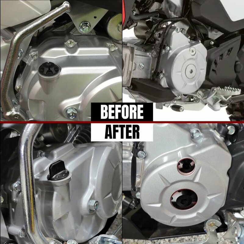 Motocykle sukienka kęsy dla Honda CRF110F 2013 akcesoria miarka poziomu oleju silnika zestawy części zamiennych do modyfikacji zestawu 2023